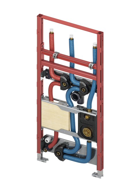 Tece profil Waschtischmodul z. Anschluss von Durchlauferhitzern, BH 1120 mm, 9310022 9310022