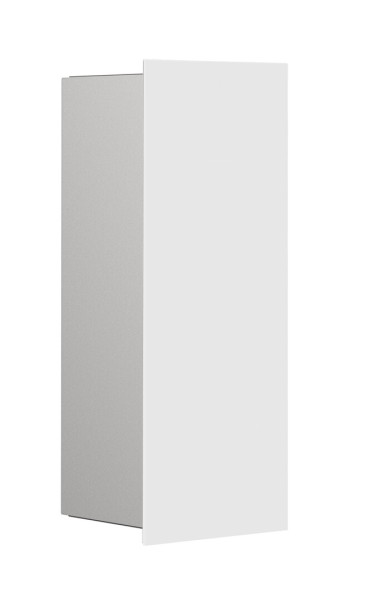 emco Abfallsammler asis pure mit Glasfront, 144x436 mm, weiss, 975527412