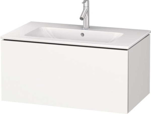 Duravit L-Cube Waschtischunterbau wandhängend Weiß Supermatt 820x481x400 mm - LC614108484