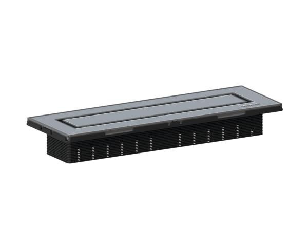 Dallmer Duschrinne CeraNiveau Edelstahl poliert, 300 x 100 mm, 511379
