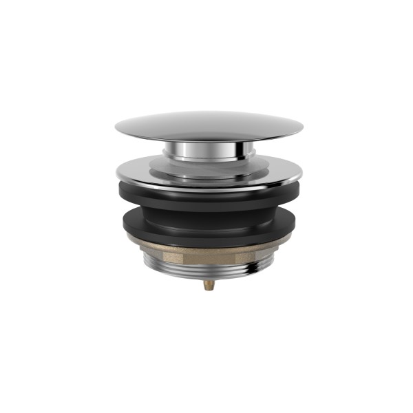 Tres Click clack Ablaufventil für Wanne Click clack Funktion Stöpsel: Ø 70 mm, 13474010
