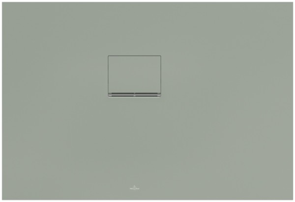 Villeroy & Boch DW Squaro Infinity 1100x750x40mm, EB:li flb Einb AR Morning Green