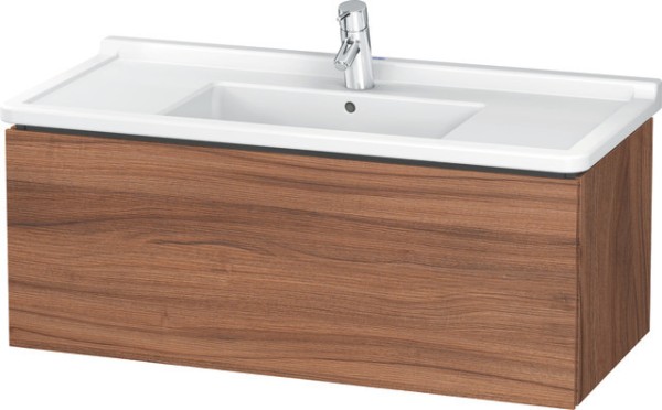 Duravit L-Cube Waschtischunterbau wandhängend Nussbaum Matt 1020x469x408 mm - LC6166079790E00