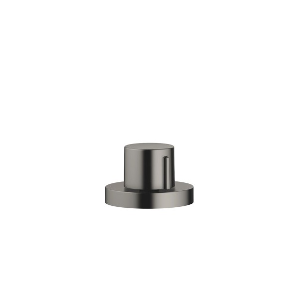 Dornbracht Exzenterbetätigung mit Drehknopf SERIENNEUTRAL 10710970 Dark Platinum gebürstet