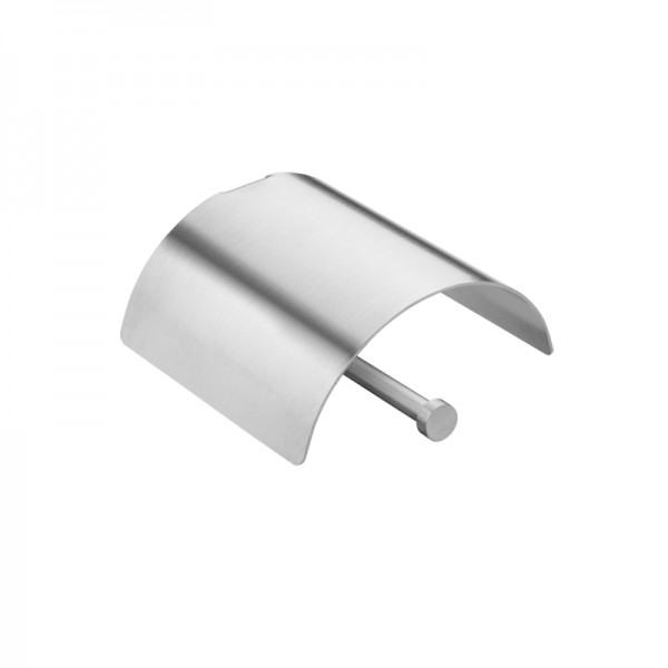 Cosmic Logic Papierhalter mit Deckel 13x13,5x6 cm, Edelstahl gebürstet, 2260359