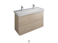Burgbad Iveo SFFS120 Burgbad Iveo SFFS120 Waschtischkombination, L:1200mm, B:492mm, H:721mm, SFFS120-F2747-G0161