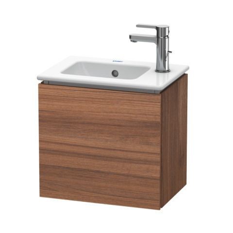 Duravit L-Cube Waschtischunterbau wandhängend Nussbaum Matt 420x294x400 mm - LC6272R7979