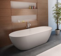 Riho Bilbao Solid Surface Riho Bilbao Solid Surface 170x80x55,5 weiss, freistehende Wanne