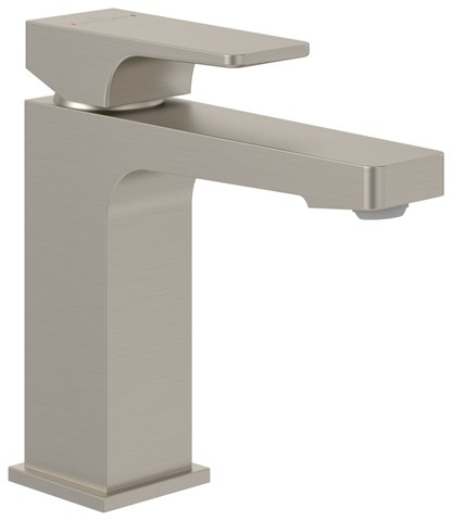 Villeroy & Boch Waschtischarmatur ArchitecturaSquare 50x161 x165mm Zugst-Ablaufgarnitur BrushedNick