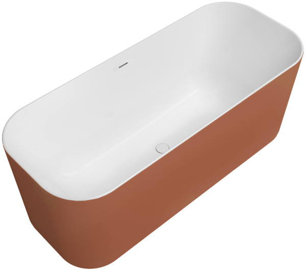 Villeroy & Boch Badewanne Finion UBQ177FIN7N6BCV4 1700x700x 620mm freistehend ColourOnDemand Weiss