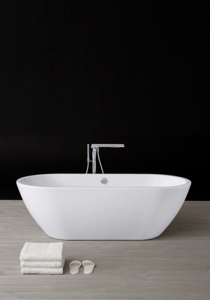Tellkamp Cosmic freistehende Oval Badewanne L: 190 B: 89 H: 60 cm für 2