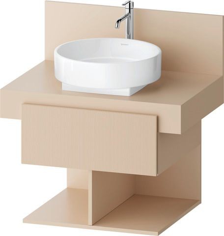 Duravit Balcoon Konsolen-Waschtischunterschrank 600, ohne Fach 2 Schubkästen