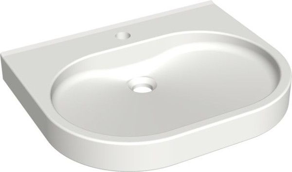 KWC Aquarotter Waschtisch, VARIUScare, MIRANIT, 550x120x450 mm, barrierefrei, 2030020961