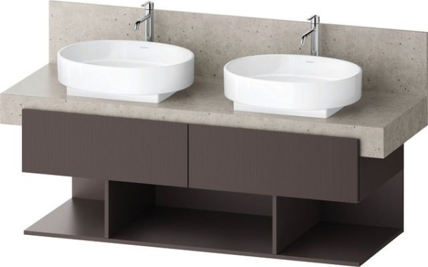 Duravit Balcoon Konsolen-Waschtischunterschrank 1400 H522 ohne Fach 3 Schubkästen