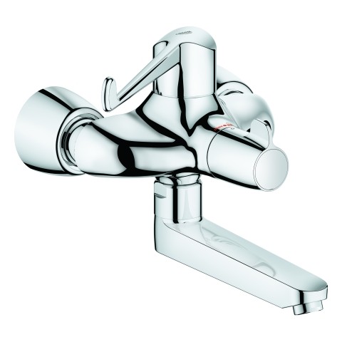 GROHE THM-WT-Batterie Grohtherm Special 34020 Wandmont. Armhebelbetätigung chrom, 34020001