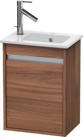 Duravit Ketho Waschtischunterbau wandhängend Nussbaum Matt 400x285x550 mm - KT6417R7979
