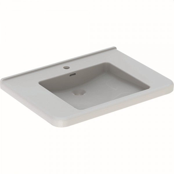 Geberit Waschtisch Dejuna, B: 750, T: 550 mm, 128575600, weiss mit Keratect