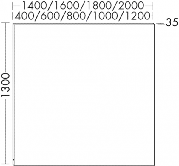 Burgbad Leuchtspiegel Sys30 PG1 Aqua 1300x400x35 Sys30 PG1 Aqua, SIFM040L320