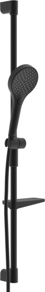 Hansa Wandstangengarnitur HANSAVIVA 4415, 3-strahlig Matt-Schwarz, 4415033033