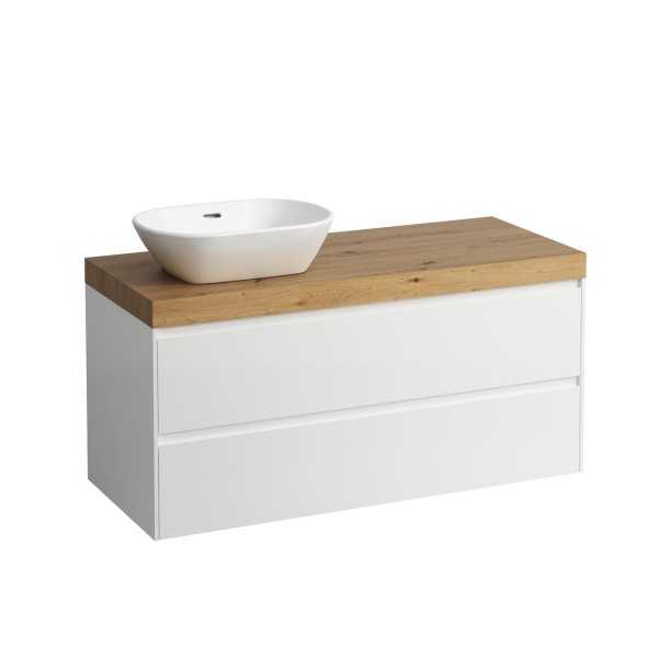 Laufen Waschtischunterschrank und Waschtisch-Platte LANI 495x1185x580