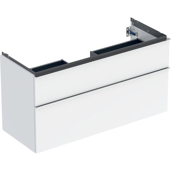 Geberit iCon Unterschrank für Waschtisch, 2 Schubladen