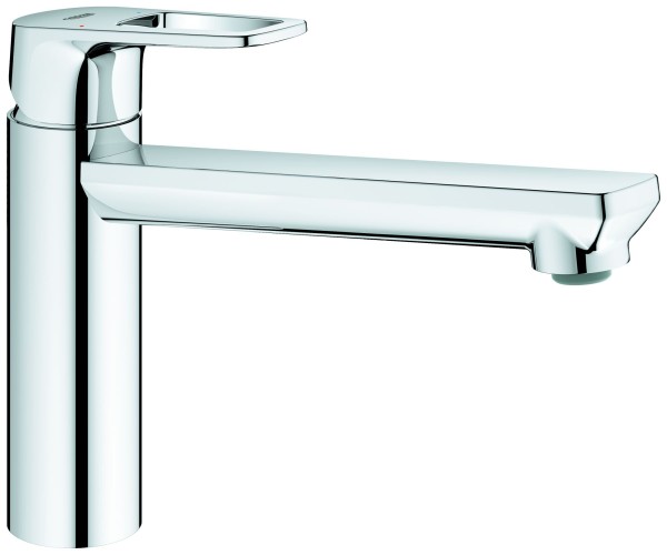 GROHE EH-Spültischbatterie BauLoop 31706 mittelhoher Auslauf GROHE ZERO chrom, 31706000