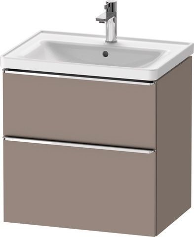 Duravit D-Neo Waschtischunterbau wandhängend Basalt Matt 634x452x625 mm - DE4354010430000