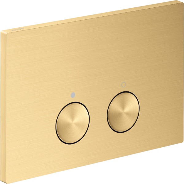 Hansgrohe Drückerplatte Axor FlushPlate brushed gold optic , 42530250