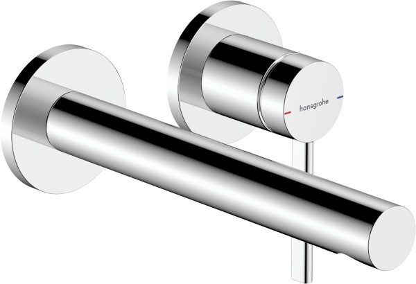 Hansgrohe 2-Loch Waschtischmischer Unterputz Zesis S F-Set 195 mm Auslauf chrom, 74750000