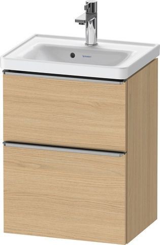 Duravit D-Neo Waschtischunterbau wandhängend Natur Eiche Matt 484x372x625 mm - DE4350070300000