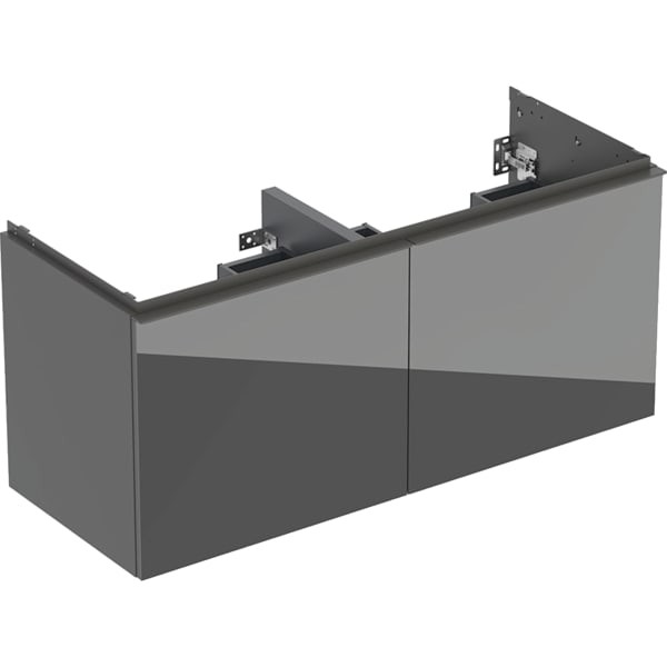 Geberit Acanto Unterschrank für Dopppelwaschtisch B:120cm, 2 Schubladen