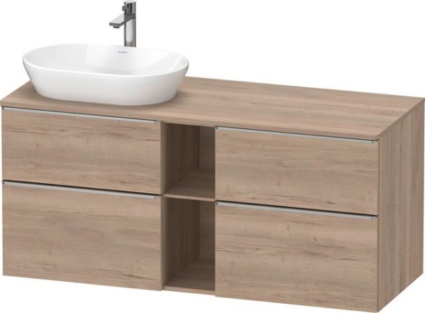 Duravit D-Neo Konsolen-Waschtischunterbau wandhängend 1400x550x664 Az 2 Ei mr Mt