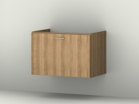 Sanipa Sanipa Waschtischunterschrank mit Auszug 2day FA65278, Weiss-Glanz, H:470, B:700, T:440 mm