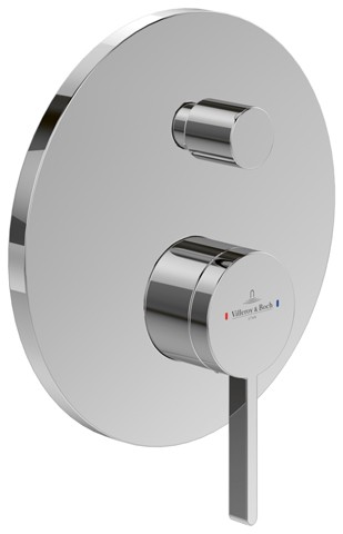 Villeroy & Boch Unterputz-Einhebel-Armatur Dawn 170x170x46mm Chrom