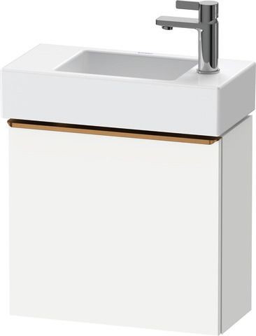 Duravit D-Neo Waschtischunterbau wandhängend Weiß Matt 484x222x440 mm - DE4219R04180000 DE4219R04180000