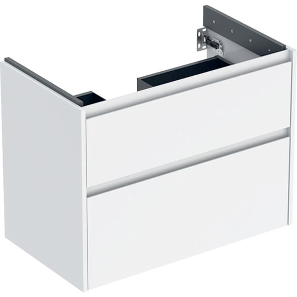 Geberit Renova Plan Unterschrank für Waschtisch, mit zwei Schubladen: 79.4x60.6x44.6cm, 504030011