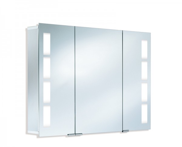 HSK Aluminium-Spiegelschrank ASP 500, B: 1050 mm, H: 750 mm, T: 170mm