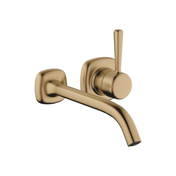 Dornbracht Waschtisch-Wand-Einhandbatterie ohne Ablaufgarnitur COYA 36861404 Dark Brass,36861404-39
