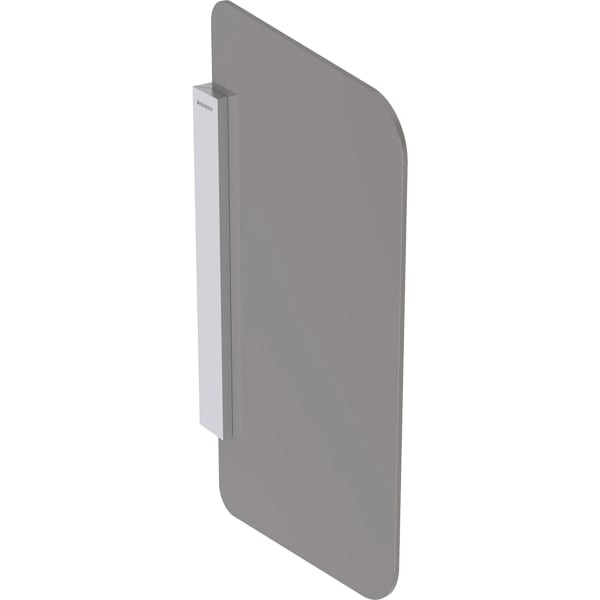 Geberit Urinaltrennwand Glas rechteckig umbra, 115211TF1