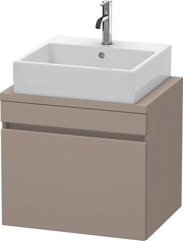 Duravit DuraStyle Konsolenwaschtischunterbau wandhängend Basalt Matt 600x478x512 mm - DS530004343