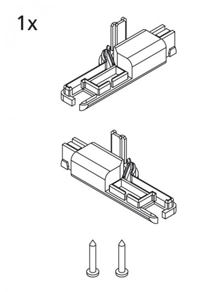 Kermi EBI2021 Set Stockabdeckung, weiss, 2534195