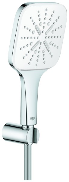 GROHE Wandhalterset RSH 130 SmartActive Cube 26589 9,5l/ moon white/chrom, 26589LS0