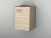 Sanipa Unterschrank Sanipa Unterschrank (2morrow) MN21782L, Weiss-Hochglanz 510,0x350,0x350,0