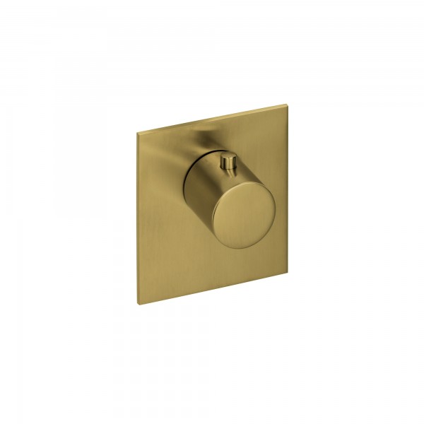 Herzbach xl Vario farbset für thermo eckig griff rund brass, Brass Steel, 21.500100.2.41