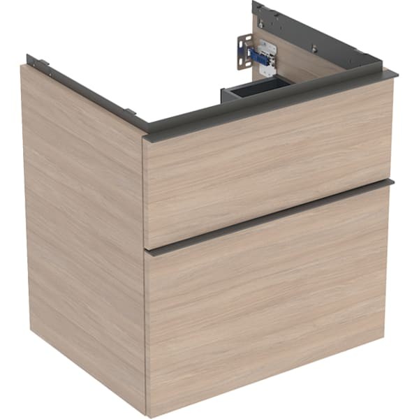 Geberit iCon Unterschrank für Waschtisch, 2 Schubladen
