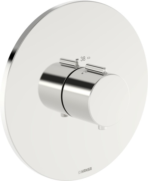 Hansa Sichtteil f. einen Abgang, HANSAEASYTHERM 8860 Rosette rund verchromt, 88609245