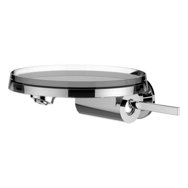 LAUFEN Waschtischarmatur Unterputz mit Deko-Disc (transparent) Kartell LAUFEN Festauslauf Ausladung