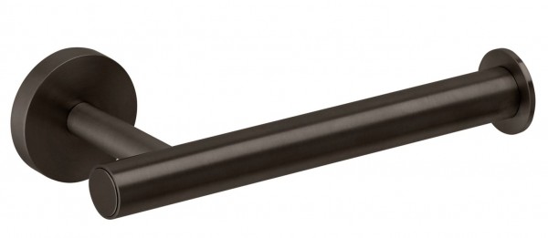 Herzbach Design iX Papierrollenhalter ohne Deckel Edelstahl Black, 21.814000.1.40