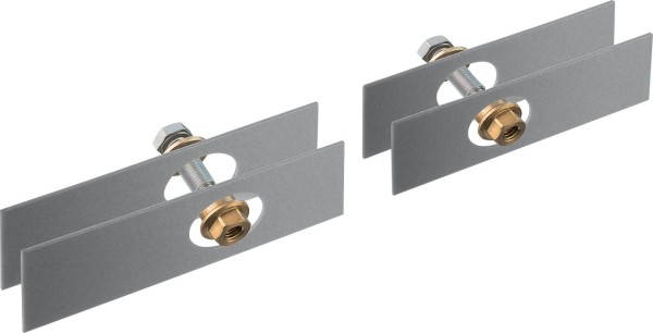 Hansgrohe Befestigungssatz Duschtürgriff Axor Universal Accessories chrom, 42841000 , 42841000
