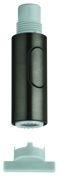 GROHE Spülbrause 48416 Laminarstrahl und Brausestrahl hard graphite gebürstet, 48416AL0